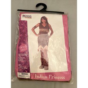 California Costumes Princess Indian Native American Halloween Size Large 10-12